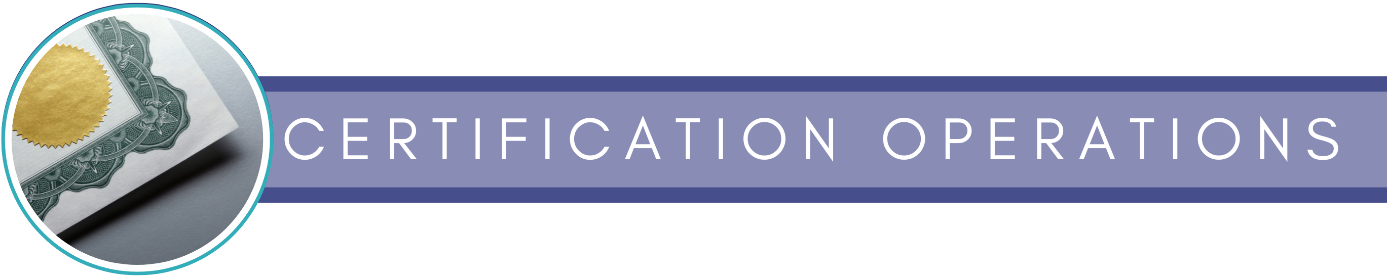 Certification Operations